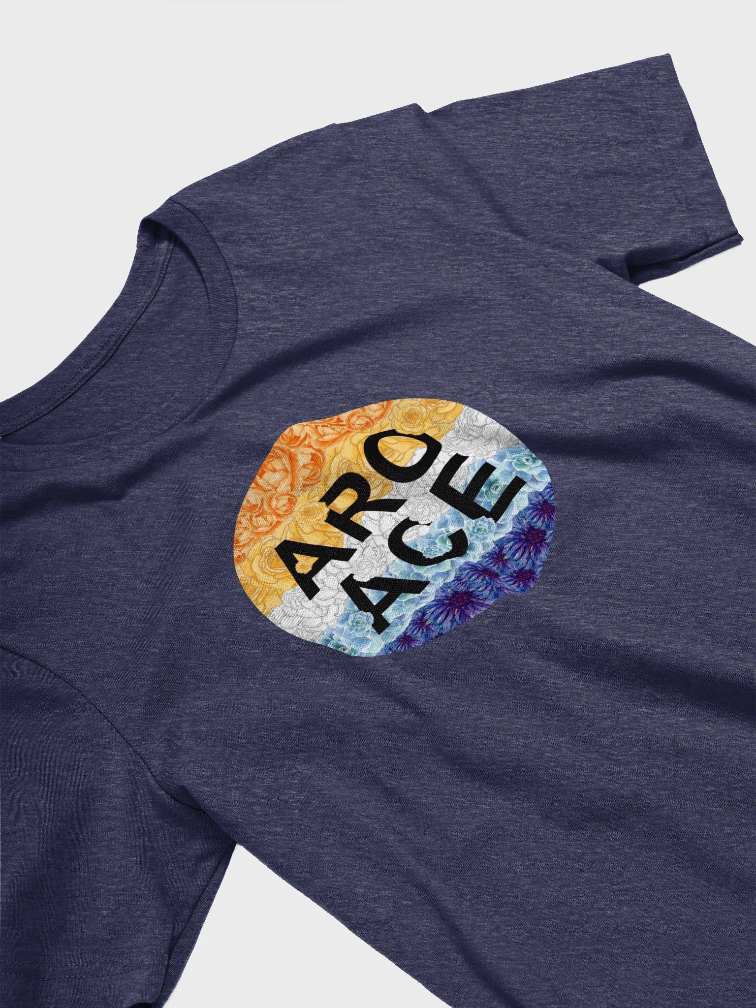 floral aroace t-shirt product image (3)