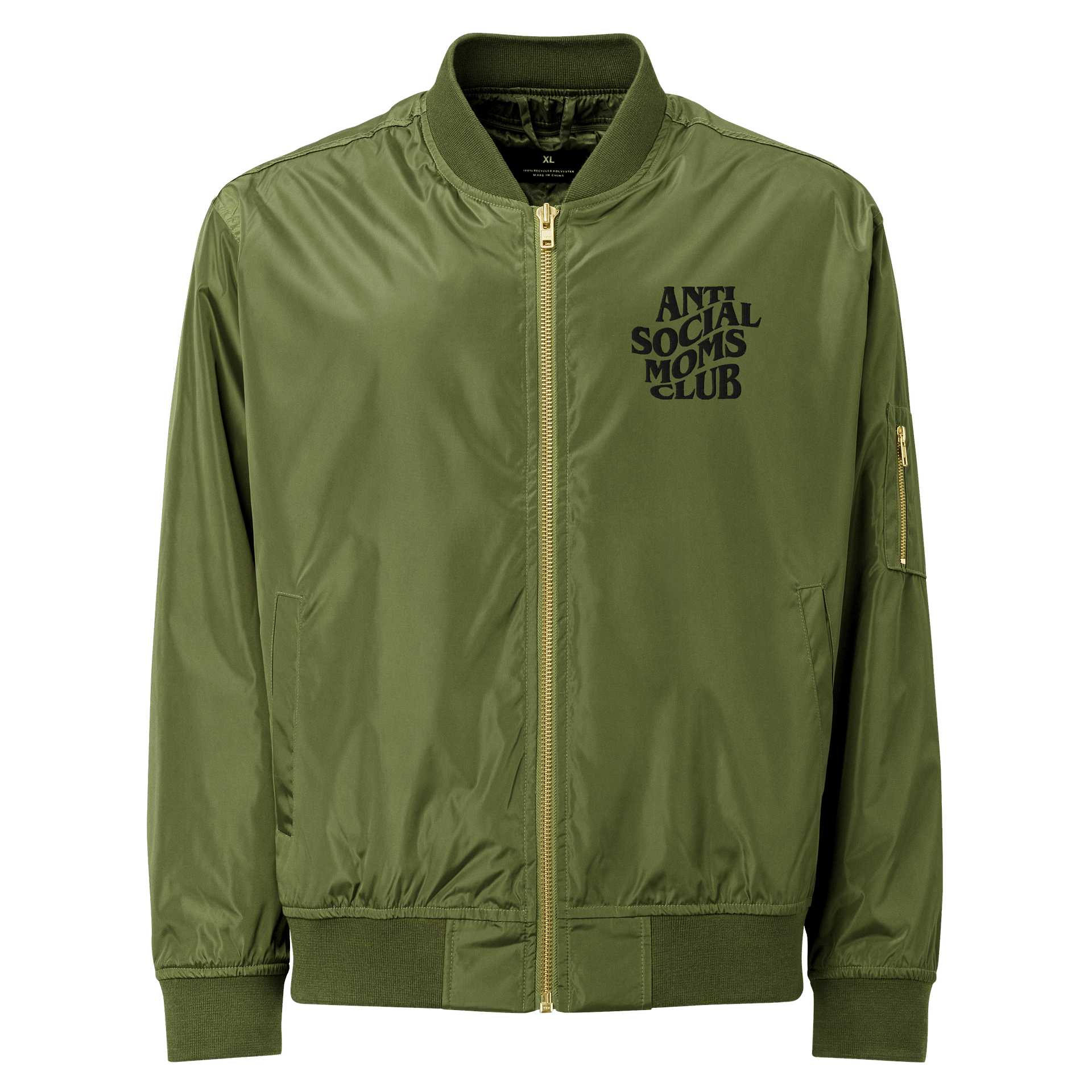 Anti Social Moms Club Recycled Bomber Jacket product image (1)