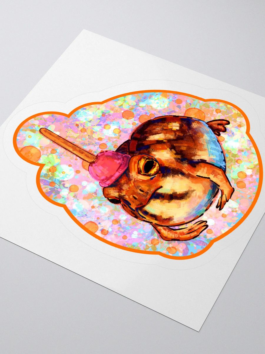Frog Log Sticker product image (3)