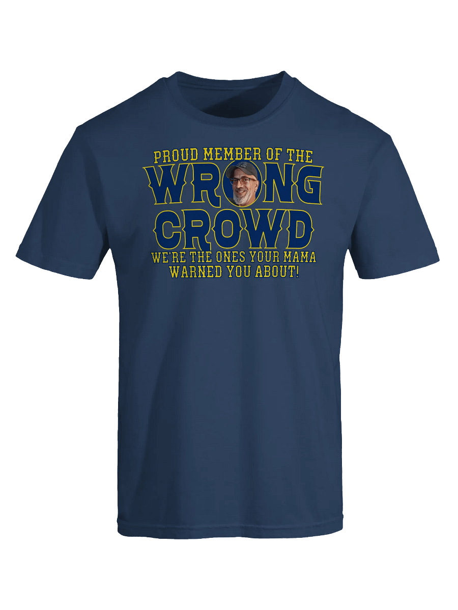 Wrong Crowd Classic Design Tee product image (5)