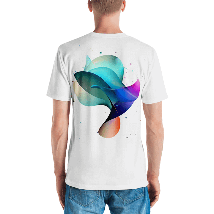 Abstract Bird T shirt product image (2)