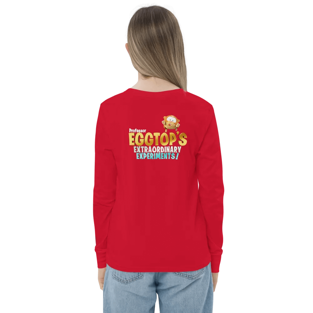 Prof. Eggtop's and Gerald youth Long Sleeve 100% cotton Tee product image (23)