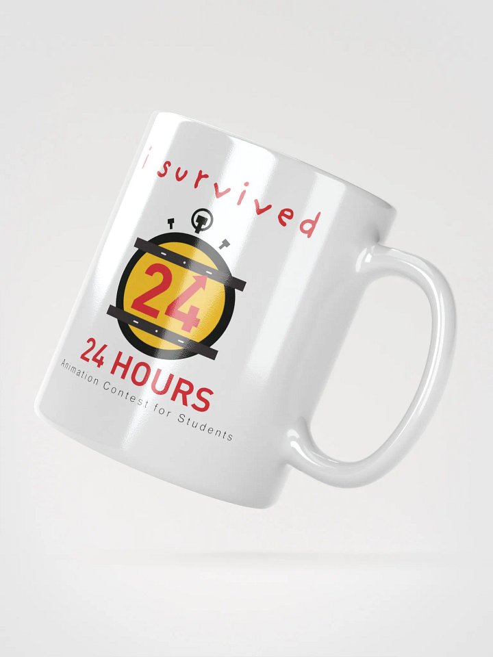 i survived 24 HOURS White Mug product image (6)