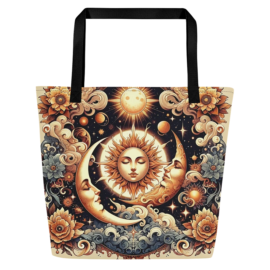 All-Over Print Large Tote Bag w/ Pocket product image (1)