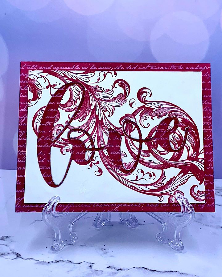 Baroque Love Greeting Card product image (1)