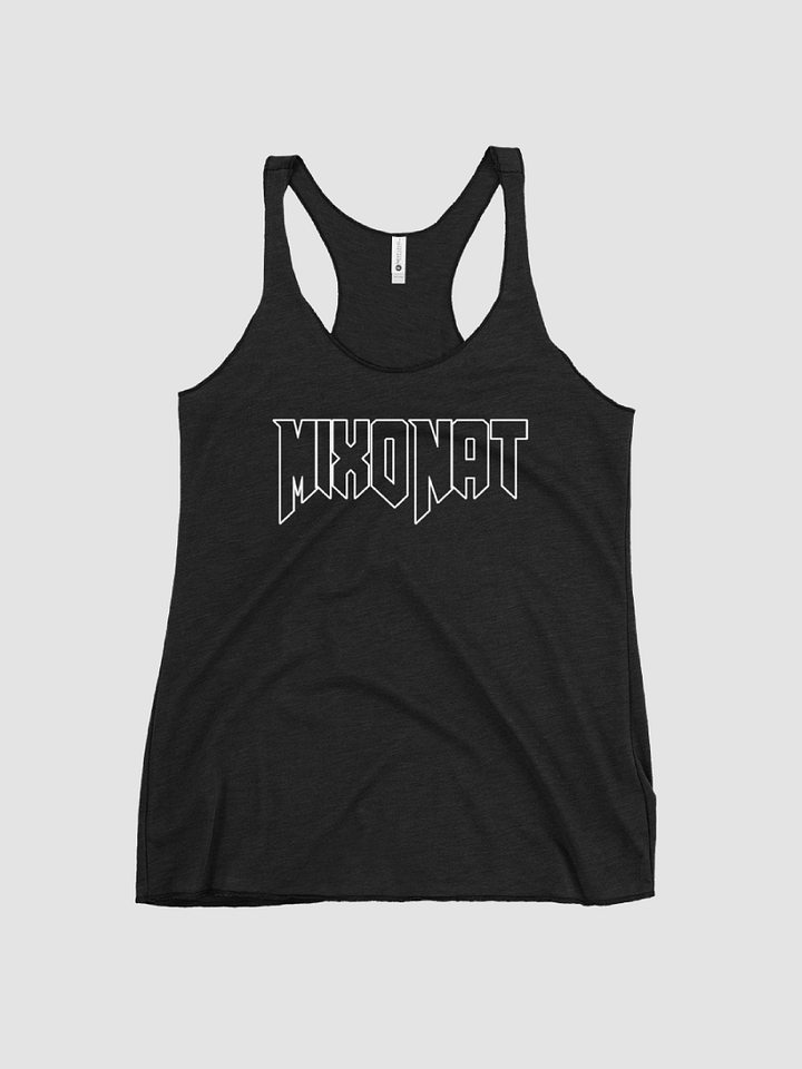 MixoNat Outline Next Level Ladies Triblend Racerback Tank product image (2)