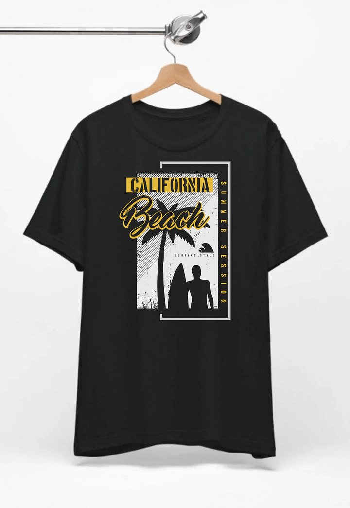 California Beach Surfing Style T-Shirt product image (1)