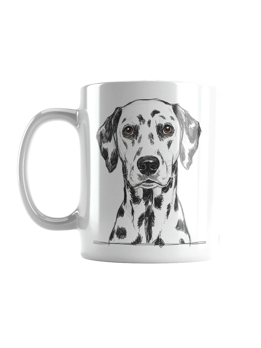 Dalmatian Sketch-y Art Chic Small Ceramic Mug product image (3)
