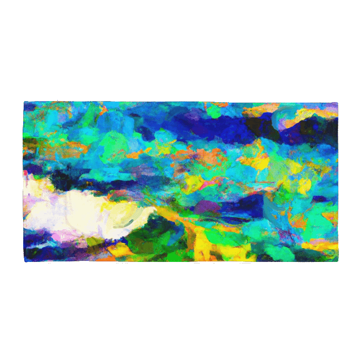 Ocean Dreams Sublimated Towel product image (1)