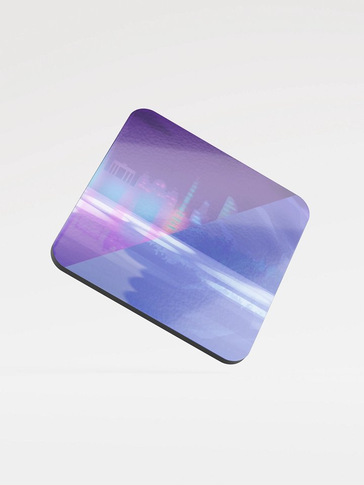 Art Fight 2025: "Split Stories" Glossed Cork Coaster product image (1)