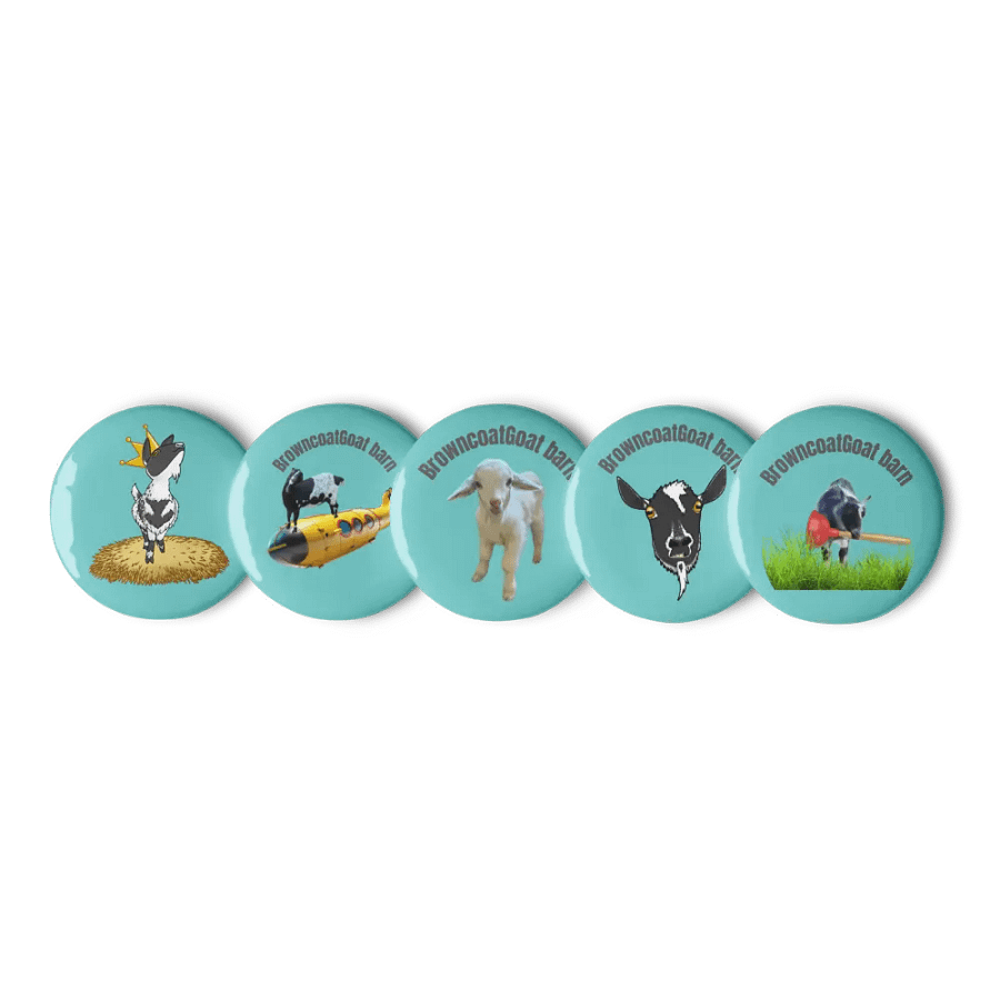 Goats Pin Button Set product image (3)