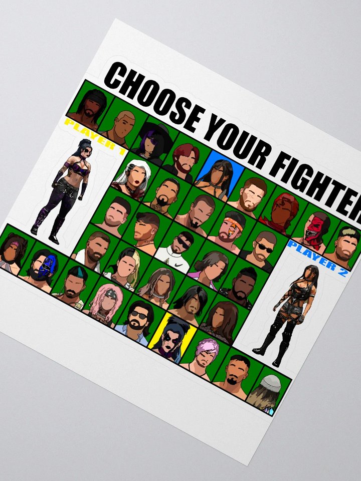 PEPW Choose Your Fighter Corinna vs Katlyn Sticker product image (2)