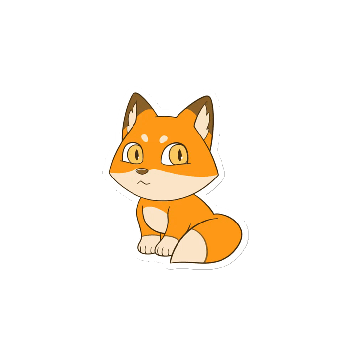 Chub Fox Magnet product image (2)