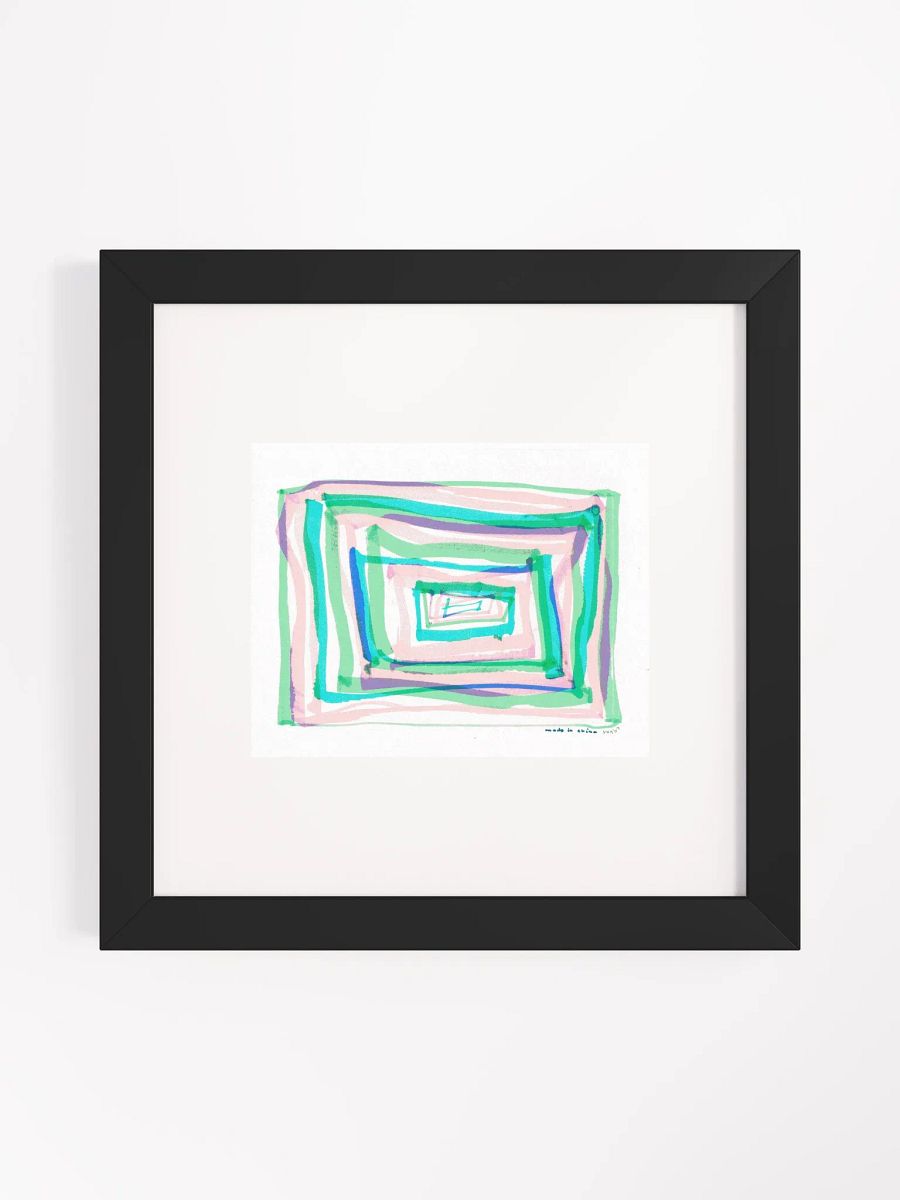 made in china Panel Card Print Framed product image (1)