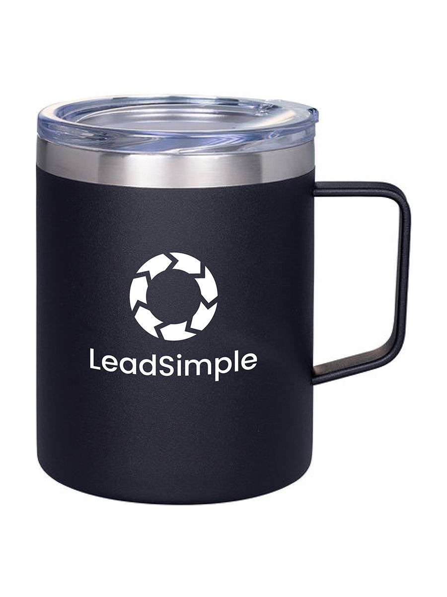 LeadSimple - 12 oz. Insulated Stainless Steel Mug product image (1)