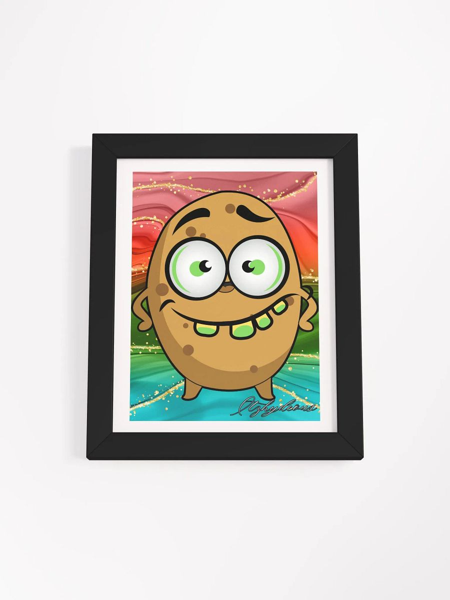 Whimsical Potato Power Framed Poster product image (1)