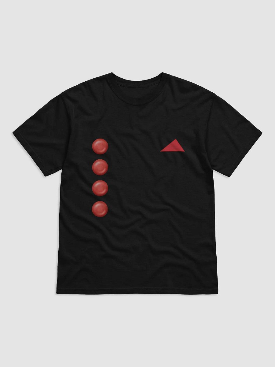 Red Button and Hankie Heavyweight T-Shirt product image (1)