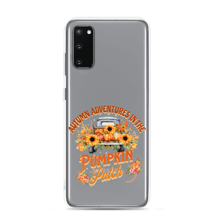 Samsung phone Case -Autumn adventures in the Pumpkin patch Design-All color 052 product image (2)