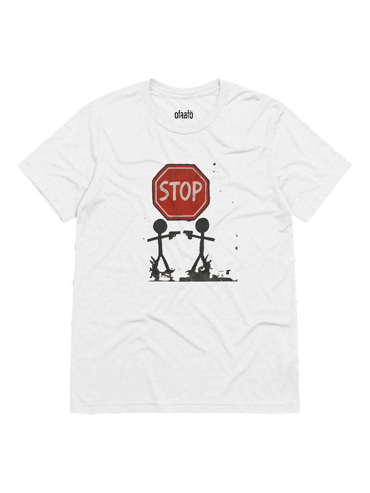 STOP T-shirt product image (1)