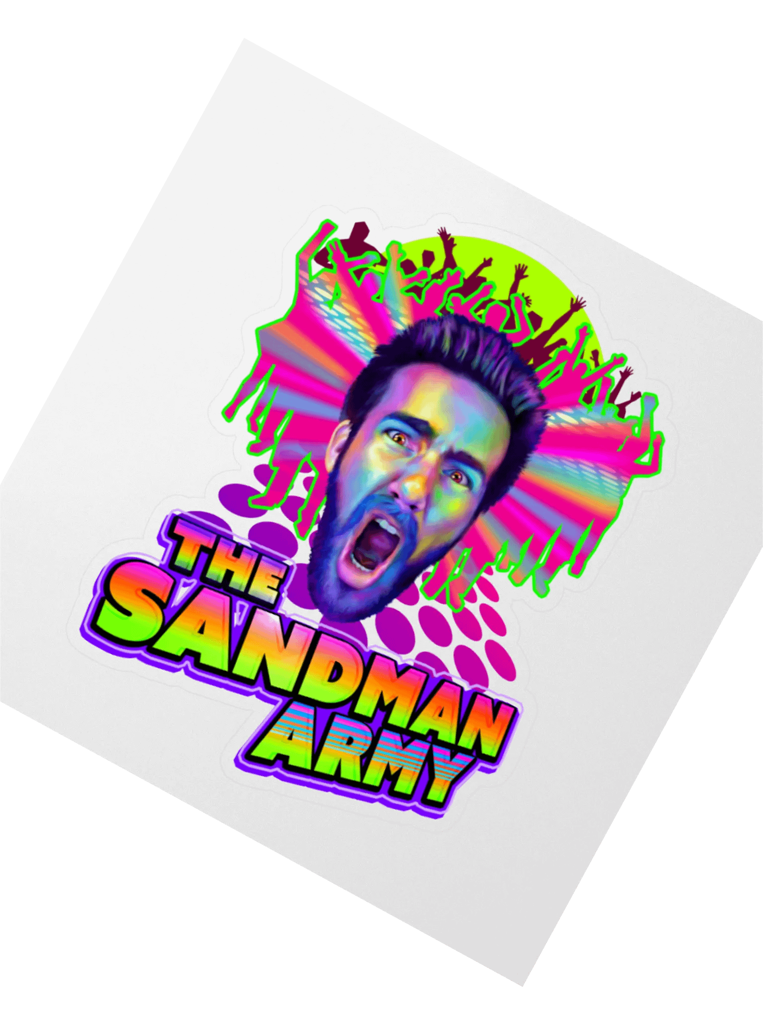Sandman Army Hype Sticker product image (2)