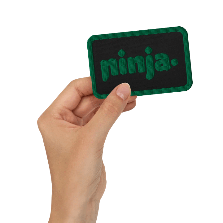 Ninja Patch: Green and Black product image (2)