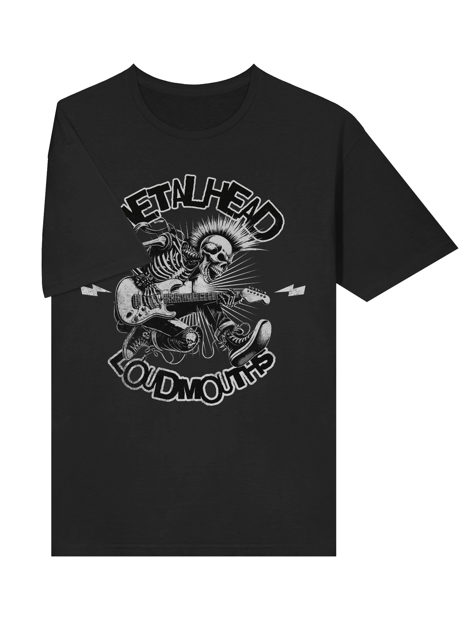 Metalhead Loudmouths Skeleton T-Shirt product image (5)