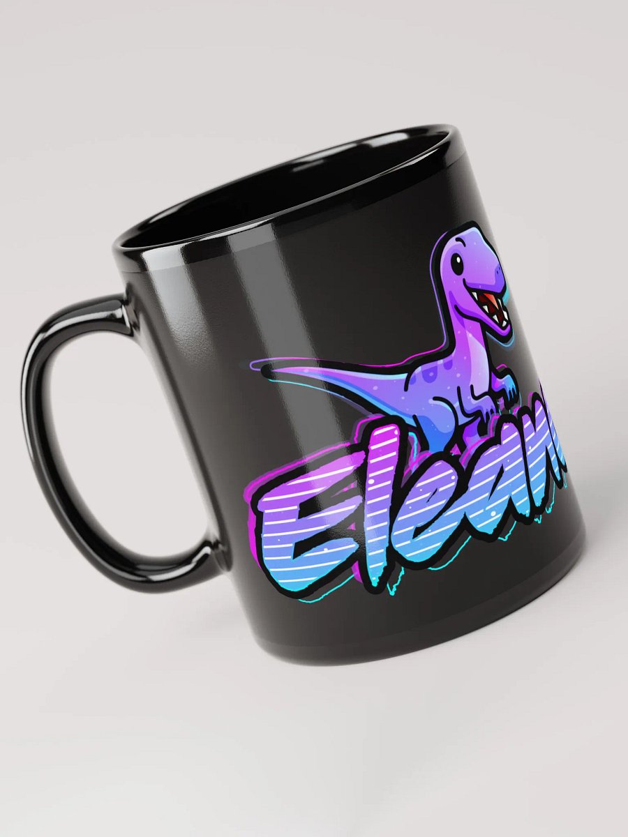 Eleanorsaur Black Mug product image (6)