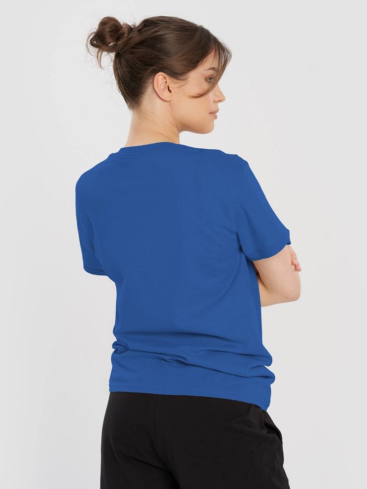 Plain Color Royal Blue T-Shirt product image (2)