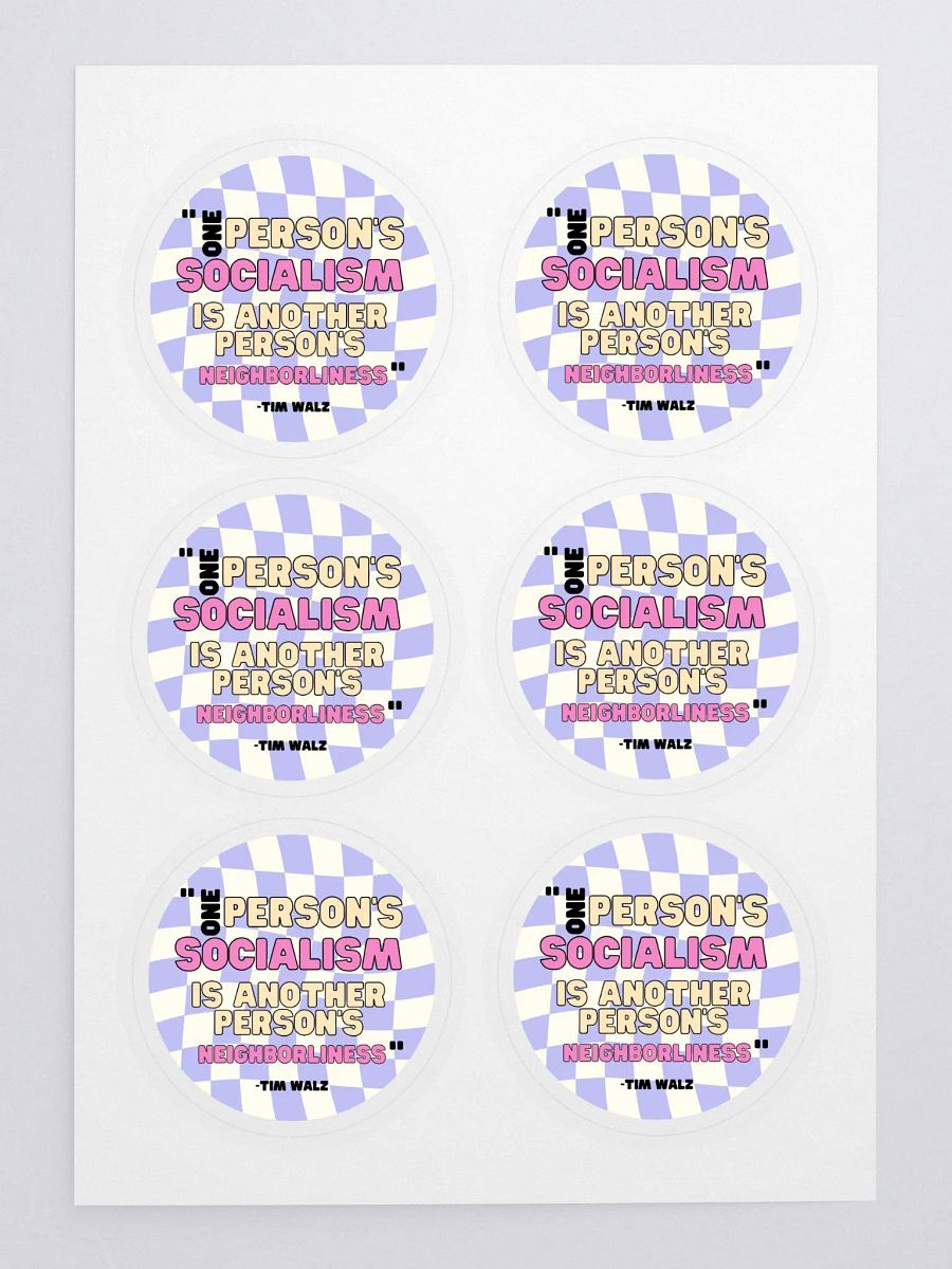 Socialism Stickers product image (3)