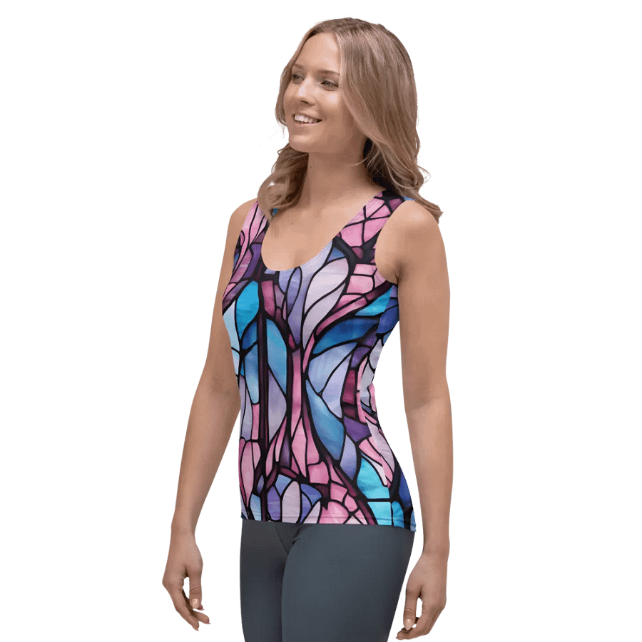Symmetry in Bloom Tank Top product image (5)