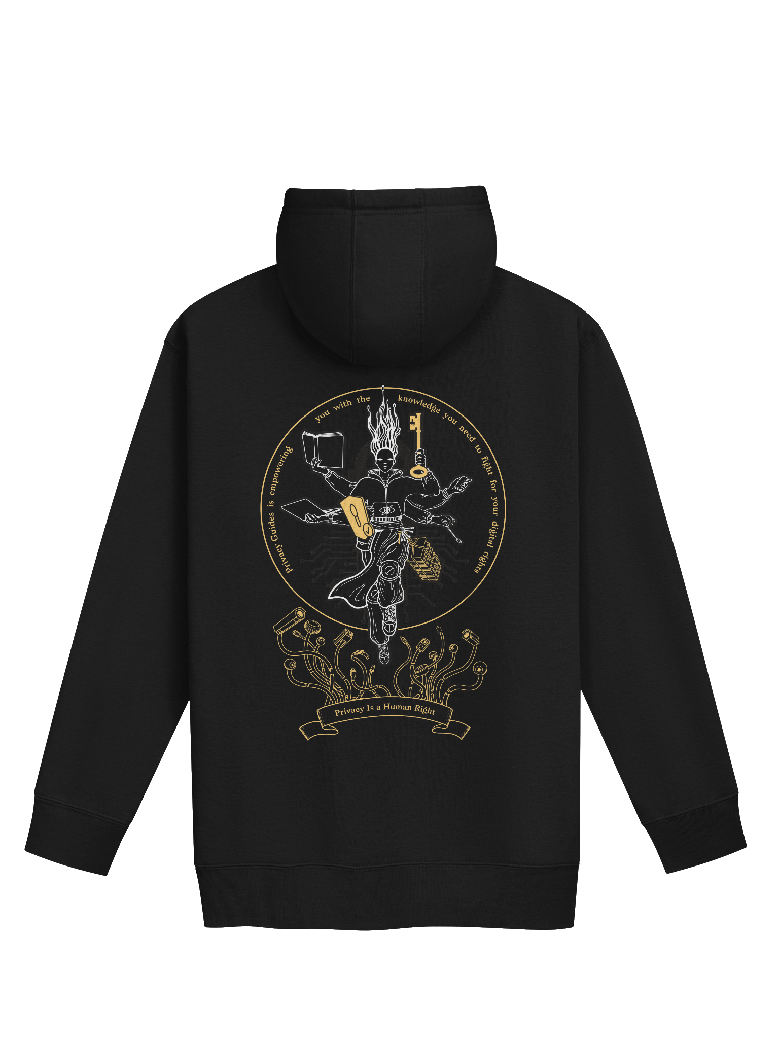 Defender of Privacy (in Dark Colors) - Cotton Heritage Hoodie product image (1)