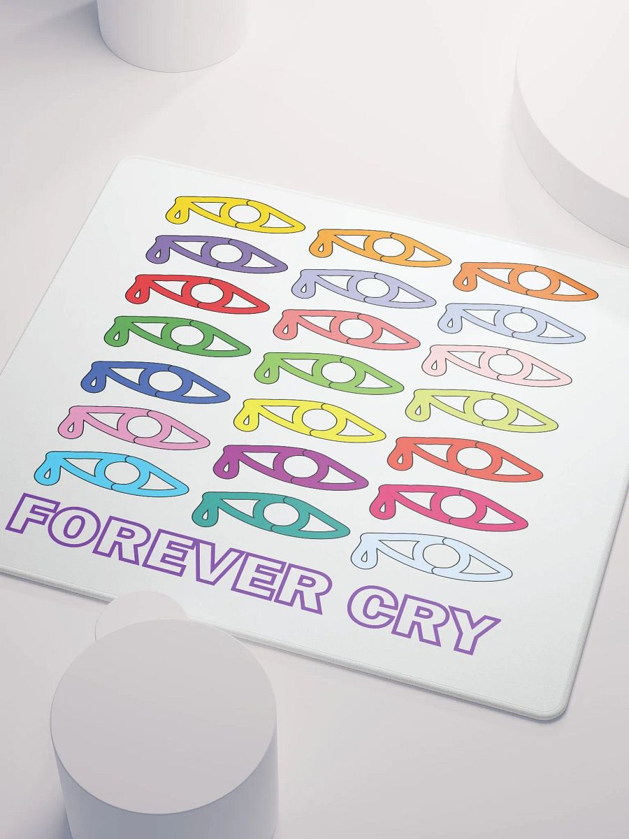 Forever Cry - Multi-Coloured - Gaming Mouse Pad product image (3)