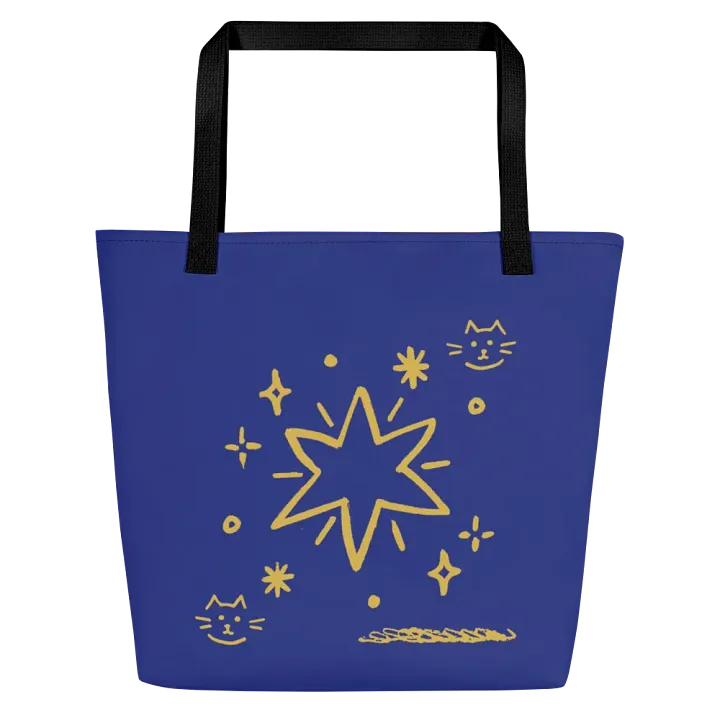 Midnight Doodle Tote Bag product image (1)