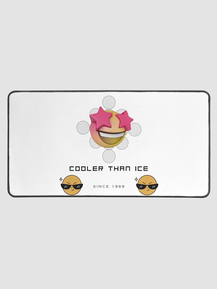 Cooler Than Ice Desk Mat product image (1)