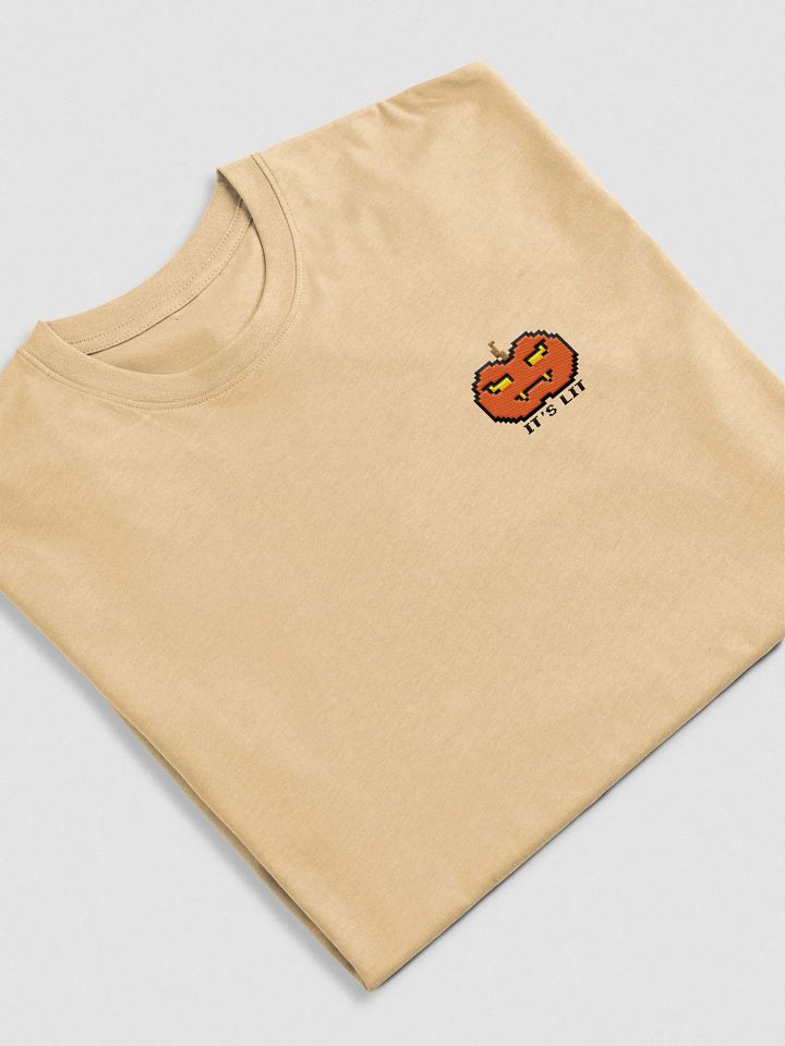 Lit Pumpkin Tee (Embroidered) product image (2)