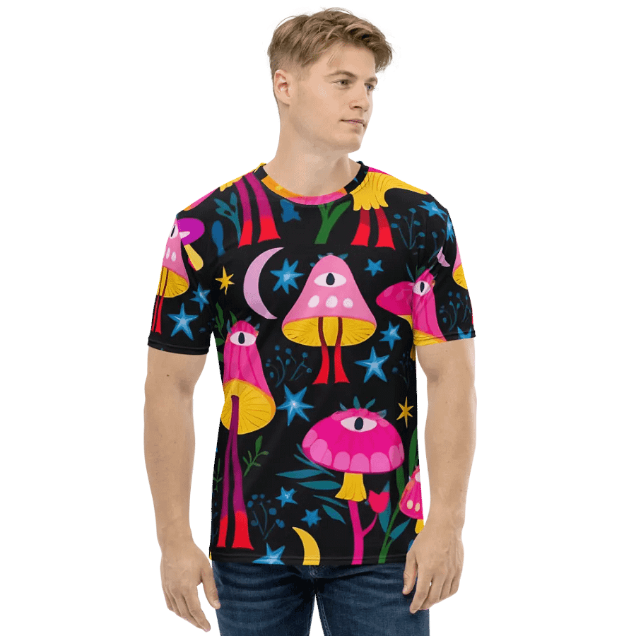 Spooky Mushroom T Shirt product image (4)