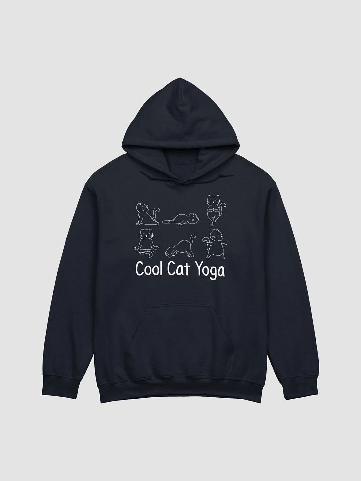 Cool Cat Yoga Hoodie product image (13)