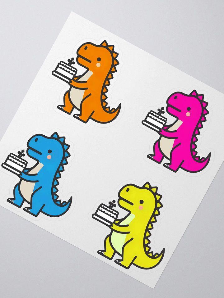 Dino Delight Kiss-Cut Stickers Set 1 product image (2)