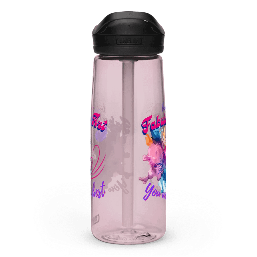 camelbak  water bottle  colorful design for the artist. 'Love your fabuous Art'  Perfect gift for mom, dad, son, daughter colleague, friend who loves arty things product image (3)