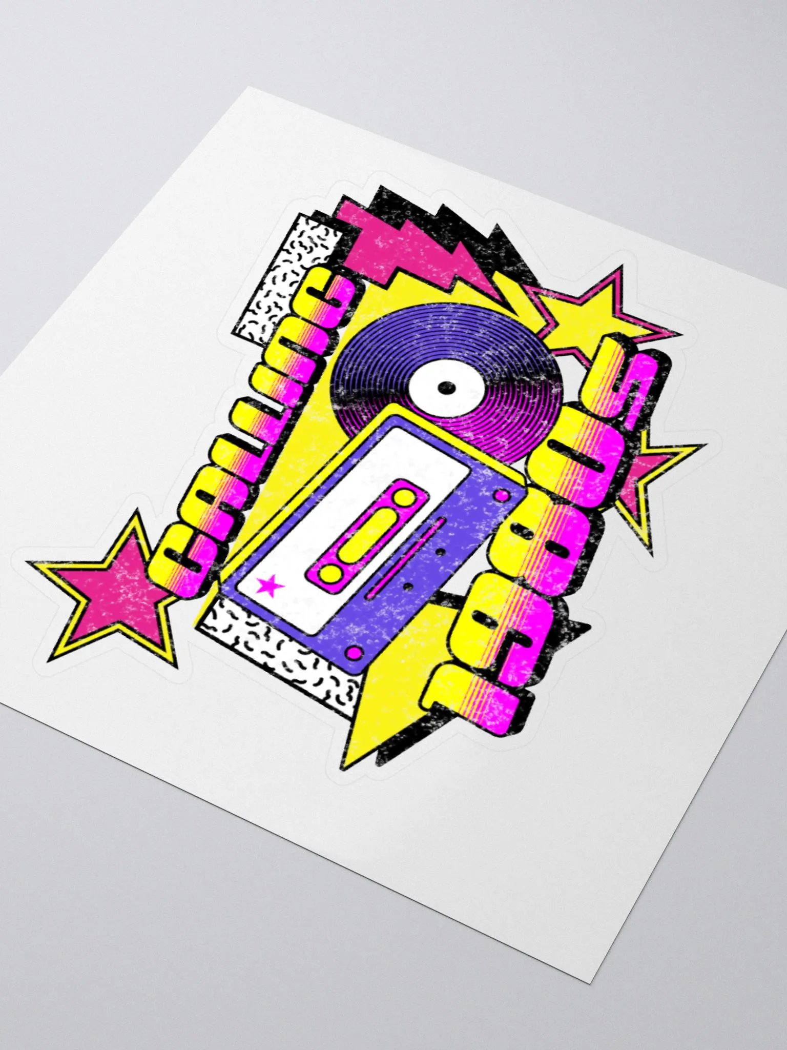 Calling 1980s Sticker product image (8)
