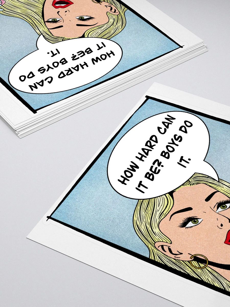 Vintage Comic Sticker product image (4)