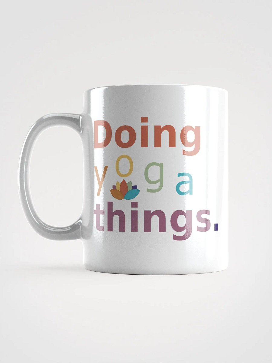 Doing Yoga Things Ceramic Mug product image (12)