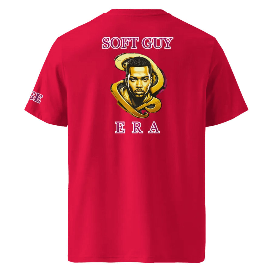 SOFT GUY ERA TEE (RED) Stanley/Stella Organic Cotton T-Shirt product image (1)