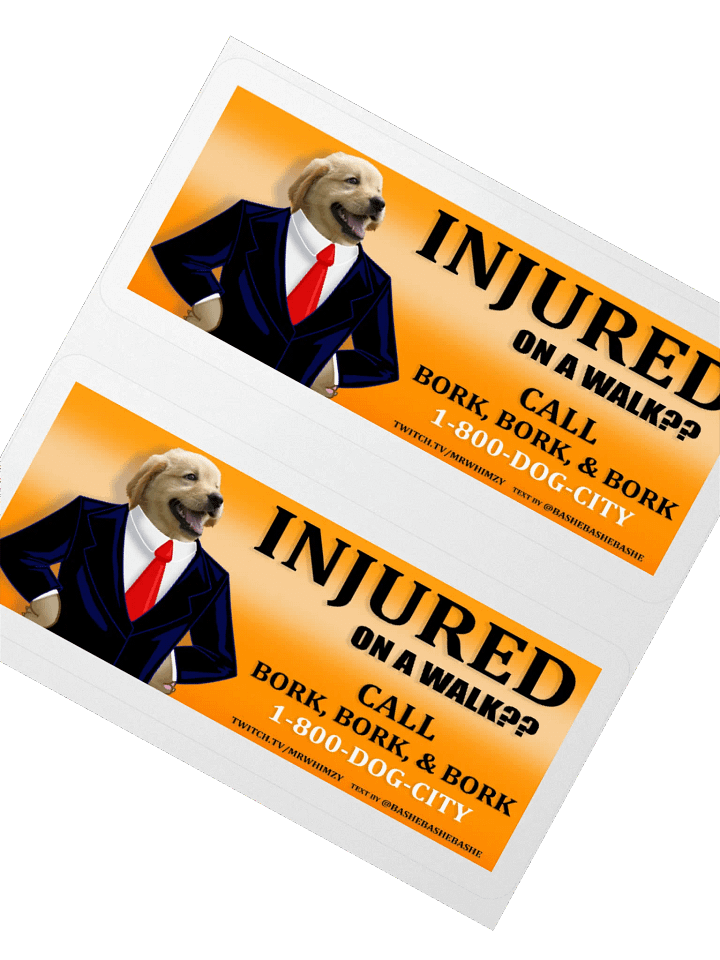 Mr. Peanutbutter, DOG LAWYER Stickers! product image (6)