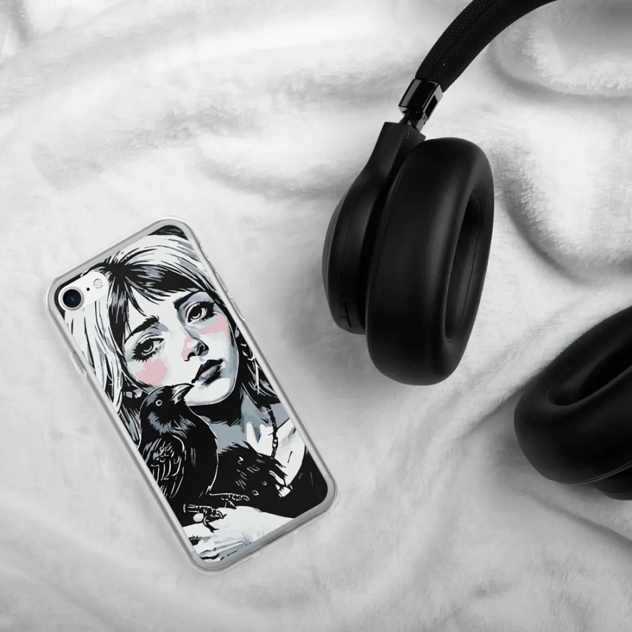 Raven Portrait iPhone Case product image (330)