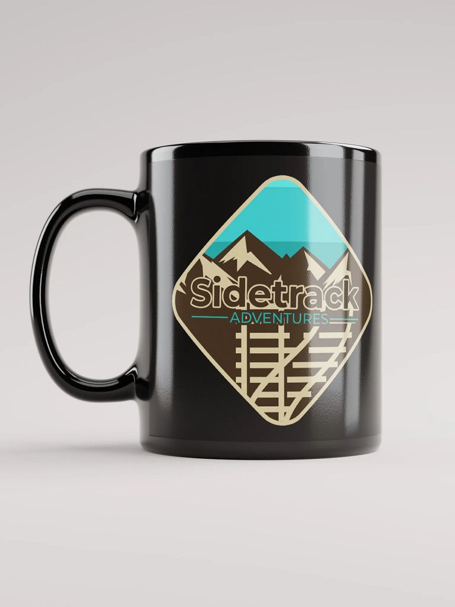 Sidetrack Adventures Logo Black Mug product image (6)