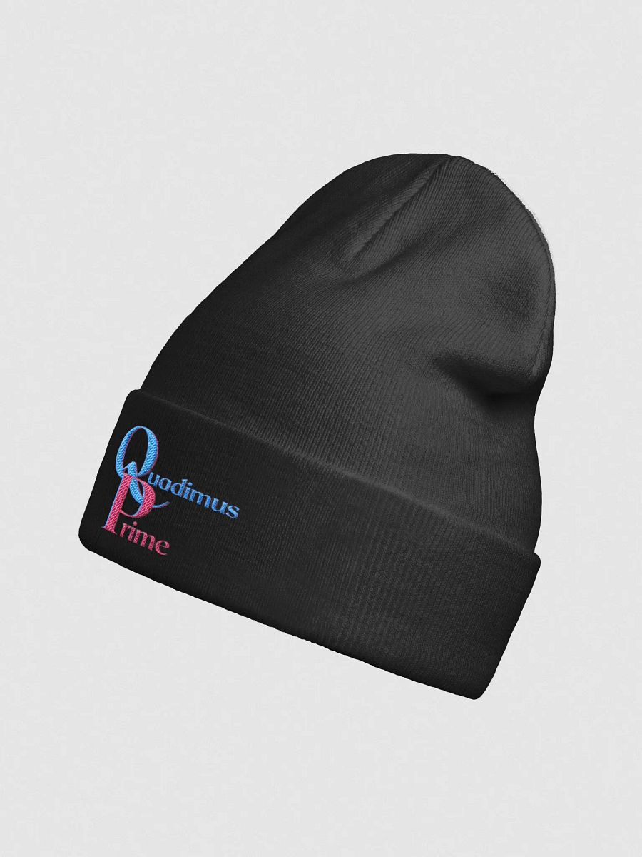 Black QP Beanie product image (9)