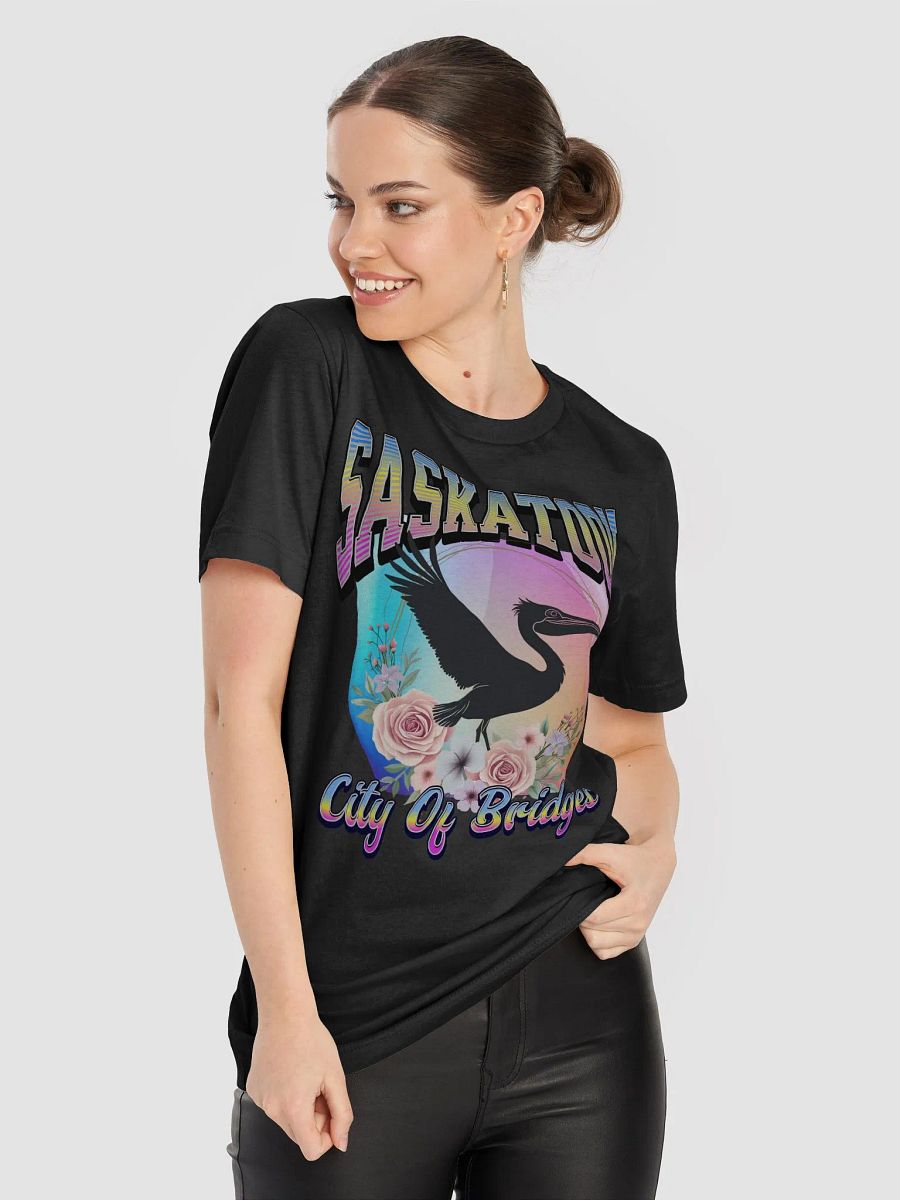 Saskatoon Pelican City of Bridges T-Shirt product image (3)