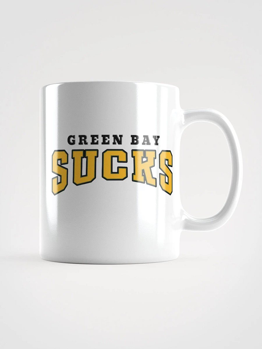 Green Bay Sucks Cartoon Mug | NFL Rivals Locker | Green Bay Packers | Trash Fanz product image (3)