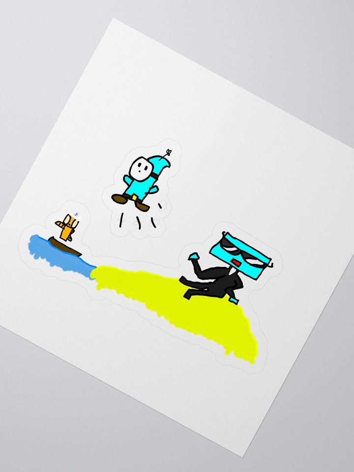 Shy Guy Summer Sticker product image (2)